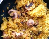 Foto del paso 1 de la receta: Arroz con choritos gratinados