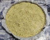 Foto del paso 4 de la receta: Pizza vegana con base de avena y chía y patata con guarnición setas 'A feira'