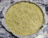 Foto del paso 4 de la receta: Pizza vegana con base de avena y chía y patata con guarnición setas 'A feira'