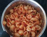 Orecchiette with tomato and burrata cheese recipe step 2 photo