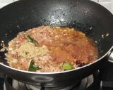 A picture of step 5 of Besan ka khagina بیسن کا خاگینہ.