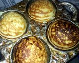 A picture of step 4 of Chocolate stuffed mini pancake.