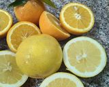 Une image de l'étape 1 de Jus détox : pamplemousse 🌕 /Orange 🍊 et gingembre.