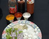 A picture of step 1 of Chilly paneer dry.