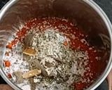 A picture of step 1 of Jain peri peri masala.