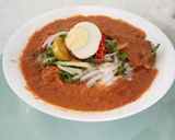 Gambar langkah 9 resipi Laksa Utara Cik Rose.