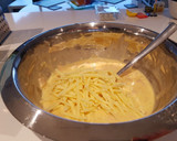 A picture of step 5 of Zucchini Slice.
