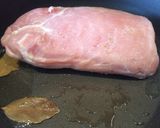 A picture of step 4 of Pork Tenderloin in Beer and Cream Sauce.