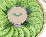 Foto langkah ke 6 dari resep Serabi Pandan Kuah Santan.