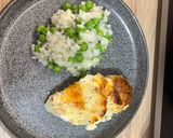 Vilmoskörtével és három sajttal sült tejszínes csirkemell recept fázis 5 fotója