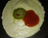 A picture of step 2 of Pizza Dosa.