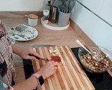 Foto del paso 2 de la receta: Ensalada de lentejas con pavo y manzana