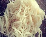 A picture of step 1 of Noodles salad.