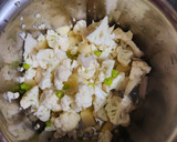 A picture of step 3 of Quick Aloo Gobhi Dry Curry.
