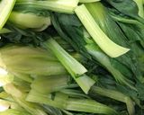 Hình bước làm 2 của món Cải chip sốt nấm