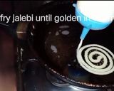 A picture of step 5 of Jalebie😋.