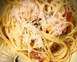 Une image de l'étape 2 de Spaghetti mozzarella.