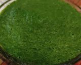 ग्रीन चटनी (Green chutney recipe in Hindi) रेसिपी चरण 3 फोटो