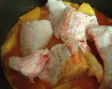 Foto del paso 9 de la receta: Cabracho en crema de Lambrusco con patatas