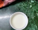 A picture of step 1 of Sweet Pongal.