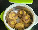 A picture of step 6 of OATS DAL BAATI (VEGAN).