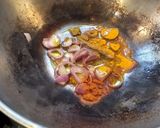 A picture of step 2 of Warm carrot, mangetout and coriander salad.