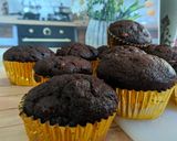 Foto langkah ke 8 dari resep Muffin Pisang Coklat.