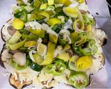 Mustáros padlizsánnal sült karfiol recept fázis 5 fotója
