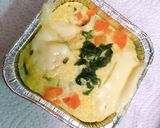 Foto langkah ke 3 dari resep Nasi Kukus Aneka Topping Untuk Toddler.