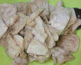 Hình bước làm 1 của món Sườn Chay Nấu Đậu