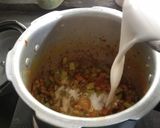 A picture of step 2 of Cluster Beans Cooked in Coconut Milk (Pressure Cooker).