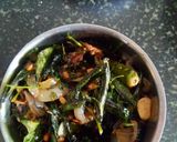 A picture of step 2 of Coriander chutney.
