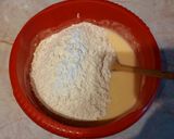Tejfölös-cseresznyés kevert süti recept fázis 6 fotója