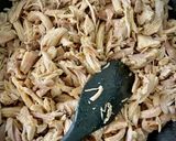 Foto del paso 3 de la receta: Piadinas caseras de pollo frito caramelizado picante