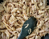 Foto del paso 3 de la receta: Piadinas caseras de pollo frito caramelizado picante