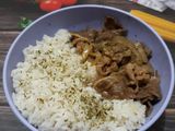 Rice bowl with Beef Teriyaki