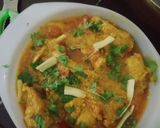 A picture of step 7 of Chicken karhai.