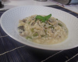 Foto del paso 10 de la receta: Risotto de champiñones, trigueros y trufa