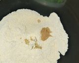 A picture of step 1 of Oats & Rice flour vegetable chila.