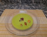 Foto del paso 9 de la receta: Sopa crema de arvejas con crutones y panceta crocante