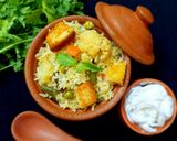 A picture of step 13 of Vegetable Brinji rice.