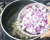A picture of step 2 of Mexican Rice.