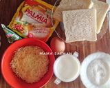 Foto langkah ke 1 dari resep Puding Roti Panggang.