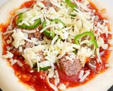A picture of step 9 of Chicago-Style Pizza.