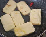 Foto del paso 3 de la receta: Ensalada de espinacas con halloumi y pollo