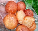 A picture of step 13 of Mouth melting Gulab Jamun 🤤🤤🤤.