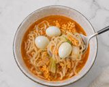 Foto langkah ke 6 dari resep Mie godok kuah seblak.