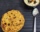 लच्छा आलू प्याज का मसाला पराठा +, बूंदी रायता रेसिपी चरण 12 फोटो