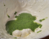 Pisztáciás és barackos jégkrém chia maggal (glutén-,tej-,hozzáadott cukormentes) recept fázis 2 fotója