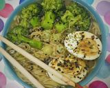 Foto del paso 4 de la receta Miso Soup con brócoli y huevo